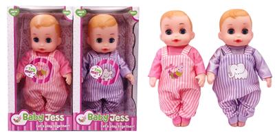 12寸背带装男娃四声IC - OBL915447