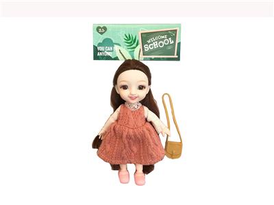 6 inch solid 12 joints real little Lori 3D real eye drops with a small bag - OBL915563