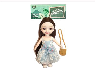 6 inch solid 12 joints real little Lori 3D real eye drops with a small bag - OBL915565