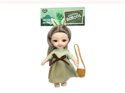6 inch solid 12 joints real little Lori 3D real eye drops with a small bag - OBL915573