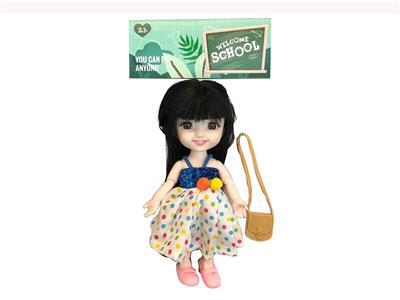 6 inch solid 12 joints real little Lori 3D real eye drops with a small bag - OBL915579