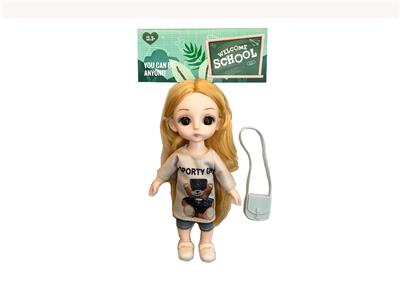 6 inch solid 12 joints real little Lori 3D real eye drops with a small bag - OBL915596