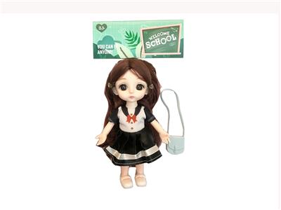 6 inch solid 12 joints real little Lori 3D real eye drops with a small bag - OBL915597