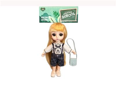 6 inch solid 12 joints real little Lori 3D real eye drops with a small bag - OBL915599