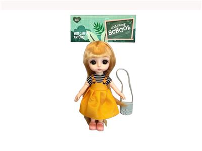 6 inch solid 12 joints real little Lori 3D real eye drops with a small bag - OBL915602