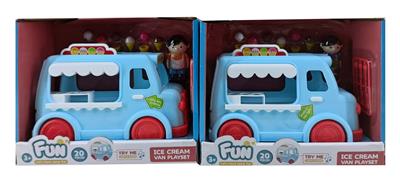 雪糕车带灯光滑行 - OBL915921