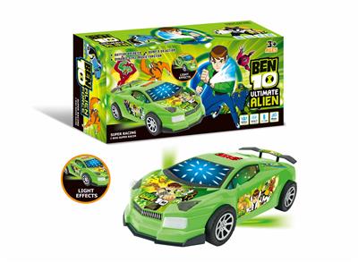BEN10电动万向3D灯光音乐兰博基尼跑车 - OBL916391