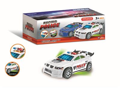 电动万向3D灯光警车 - OBL916393