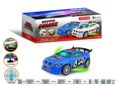 电动万向升降3D灯光音乐车底射灯赛车 - OBL916407