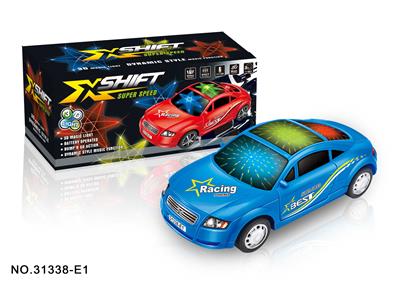 电动万向3d灯光音乐赛车 - OBL916423