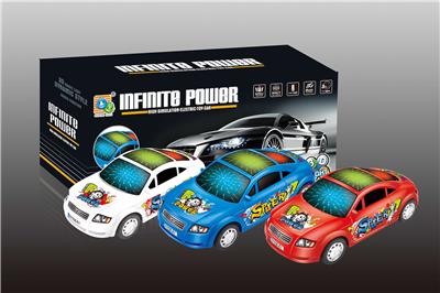 电动万向3d灯光音乐涂鸦赛车 - OBL916424