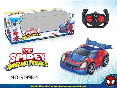 蜘蛛侠四通遥控车 - OBL918940
