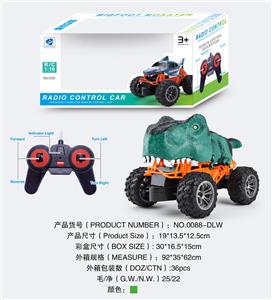 1：16 四通大轮遥控车 27频 - OBL919469