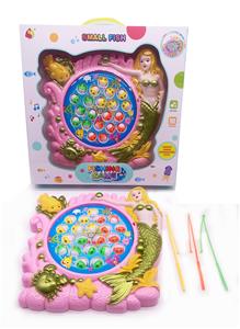 Mermaid fishing plate (picture color) - OBL920470