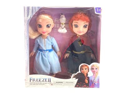 10寸空身带IC音乐冰雪肥童娃娃 - OBL921651