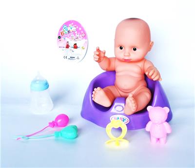 10寸搪胶娃娃配便盆过家
家套装 - OBL922159