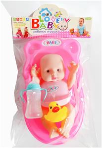 10寸搪胶娃娃浴盆洗澡套
装 - OBL922184