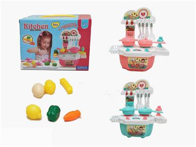 过家家厨房收纳22PCS - OBL922380