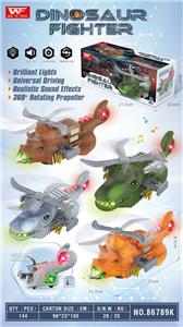 电动灯光音乐恐龙飞机 - OBL922566