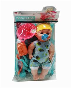 14寸搪胶头/吹瓶身
活眼娃娃带12声IC - OBL925323