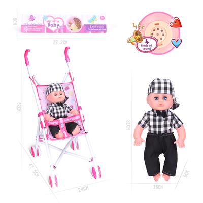 14寸公仔娃娃配铁推车
带IC（包电） - OBL926255