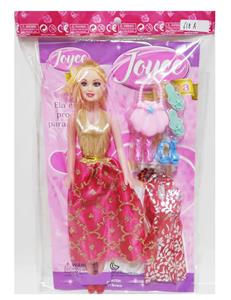 11.5寸空身芭比加饰品衣服 - OBL926305