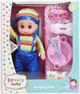 14寸空身男肥童搪胶手（带IC/喝水尿尿功能） - OBL926382