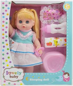 14寸空身女肥童搪胶手（带IC/喝水尿尿功能） - OBL926385