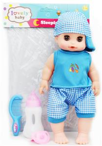 14寸空身男肥童搪胶手（带IC/喝水尿尿功能） - OBL926398