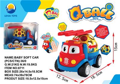 婴儿软胶车 - OBL926459