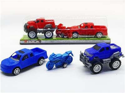 滑行皮卡回力摩托滑行越野车 - OBL926552