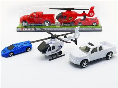 回力跑车滑行直升机滑行皮卡 - OBL926553