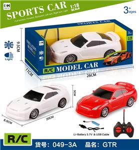 1:18四通遥控车GTR（包电） - OBL926970