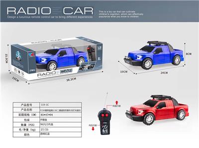 F150福特猛禽1:16二通遥控仿真车无灯光音乐 - OBL928059