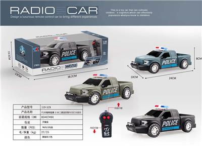 F150福特猛禽1:16二通遥控警车无灯光音乐 - OBL928061