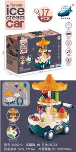 扮家家电动万向旋转雪糕车
（电动万向灯光音乐） - OBL928338