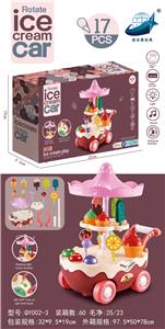 扮家家电动万向旋转雪糕车
（电动万向灯光音乐） - OBL928339