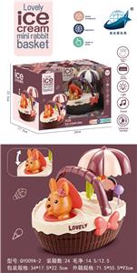 扮家家萌兔雪糕篮
（电动万向灯光音乐） - OBL928341