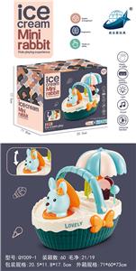 扮家家萌兔雪糕篮
（电动万向灯光音乐） - OBL928342