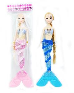 11寸实身3D眼长鞭美人鱼公主 带灯光和音乐功能 包电 - OBL929077