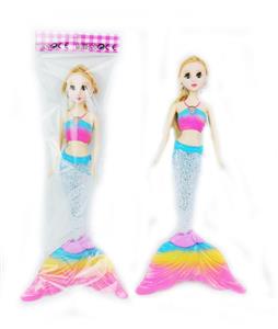 11寸实身4D眼美人鱼公主 带灯光和音乐功能 包电 - OBL929080