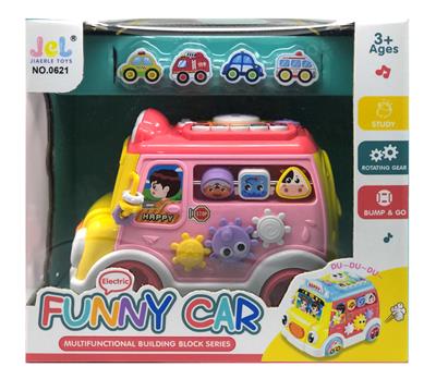 电动益智积木车 - OBL929088
