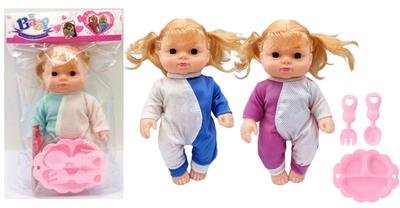 10寸四声女娃配餐具 - OBL929792