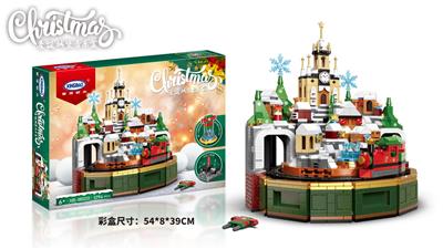 圣诞城堡音乐盒  1248PCS - OBL933293