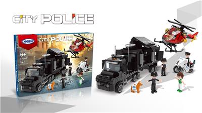 城市警察  519PCS - OBL933305