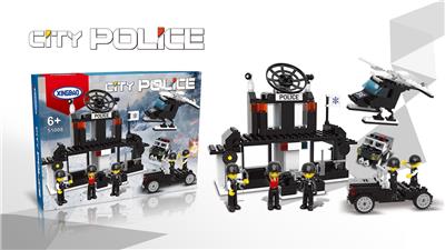 城市警察  382PCS - OBL933314