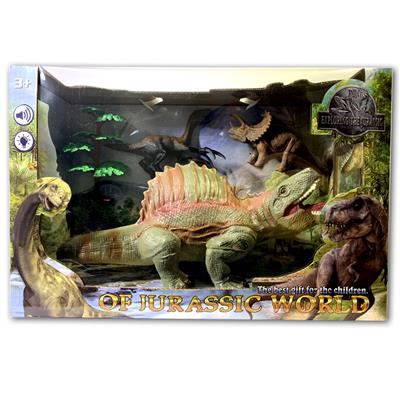 棘鳄龙恐龙套装 带ic灯光 - OBL934977