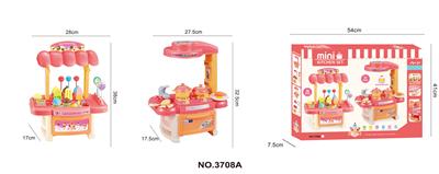 雪糕车+餐具台二合一       (灯光声音） - OBL935899