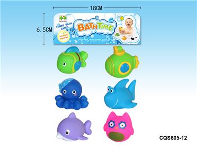 6只喷水玩具 - OBL936754