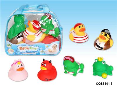 6只搪胶玩具 - OBL936832